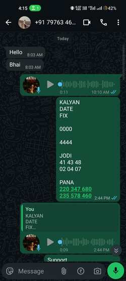 Latest Madhur Matka Chart for [2026] showing Patti and Jodi numbers of Tara Matka final ank